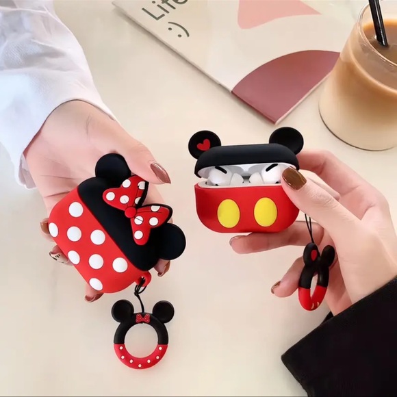 Earbuds Case, Disney, Minnie Mouse, NEW, Fits Apple AirPods Perfectly 🎁 - Picture 6 of 7